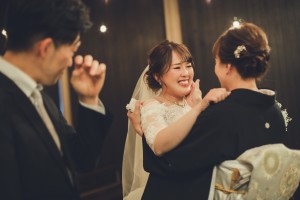 新婦様ご家族ファーストミート (1)